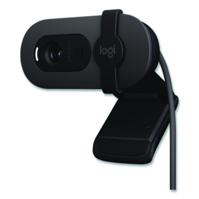 Logitech+BRIO+100+Webcam+2+Megapixel+30+fps+Graphite+USB+Type+A+960-001580