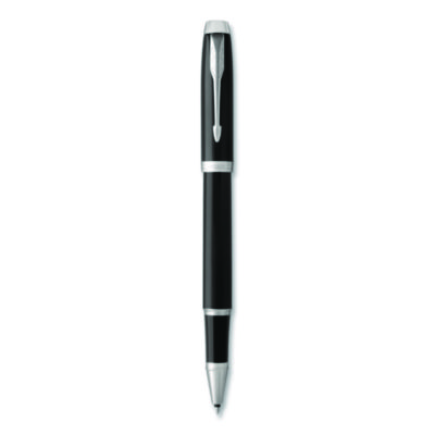 Parker+IM+Premium+Roller+Ball+Pen+0.7mm+Black+Ink+Black%2fChrome+Barrel+1931658