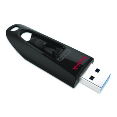 Ultra+USB+3.0+Type+A+Flash+Drive+128+GB+Black+SDCZ48128GA46