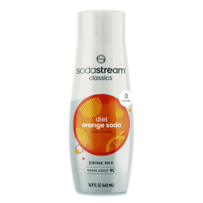 SodaStream Diet Orange Syrup, 14.8 Fluid Ounce