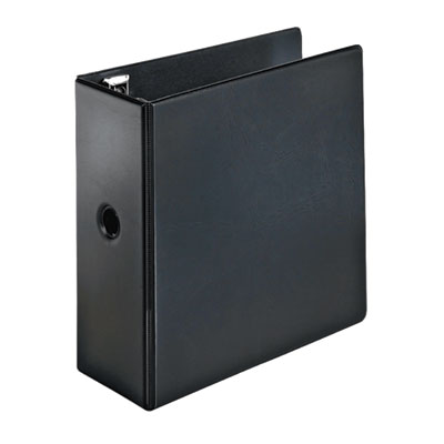 Cardinal Brands Premier Easy Open Locking Slant-D Ring Binders 3 Rings 5" Capacity 11 x 8.5 Black 18762CB