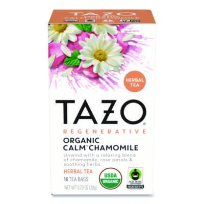 Tazo® Tea Bags, Organic Calm Camomile, 16/Box
