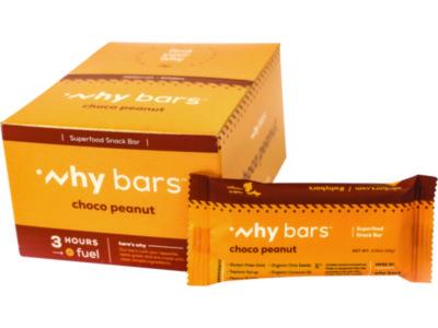 Why Bars™ Superfood Snack Bar Superfood Snack Bar, Choco Peanut, 2.04 oz Bar, 12/Box