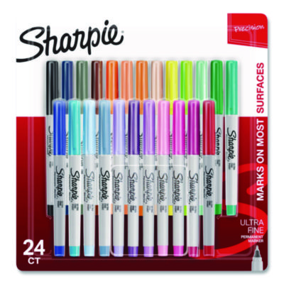 Ultra+Fine+Tip+Permanent+Marker+Ultra+Fine+Needle+Tip+Assorted+Colors+24%2fPack+2105407