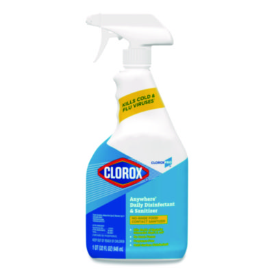 Anywhere+Daily+Disinfectant+and+Sanitizer+Unscented+32+oz+Spray+Bottle+CLO01698