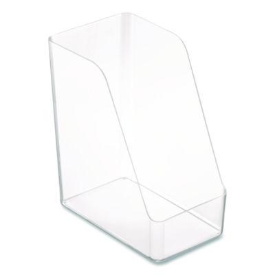 TRU RED™ Clear Magazine File Clear Magazine File, 10.47 x 6.73 x 11.71