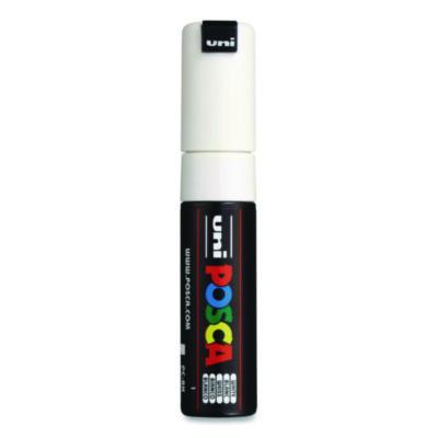 POSCA™ Water-Based Paint Markers Water-Based Paint Markers, Broad Chisel Tip, White