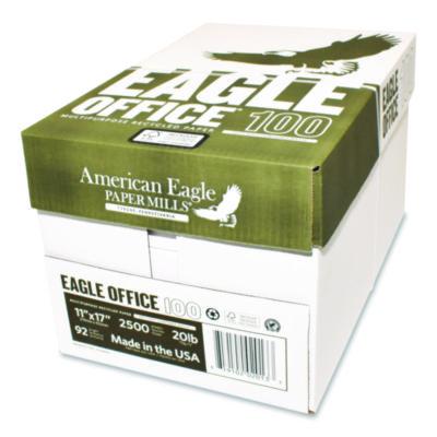 Recycled Multipurpose Paper 92 Bright 20 lb Bond Weight 11 x 17 White 500/Ream 5 Reams/Carton 31550503CT