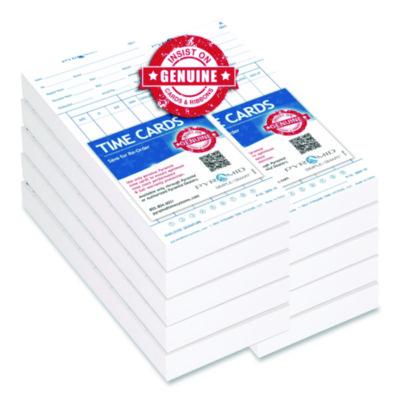 Pyramid Technologies Time Cards for 3800 Time Clock Time Clock Cards For 3800 Time Clock, 1,000/Carton