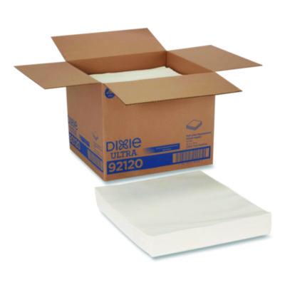 Dixie® Flat Linen Replacement Dinner Napkin, 1-Ply, 16 x 15, White, 1,000/Carton