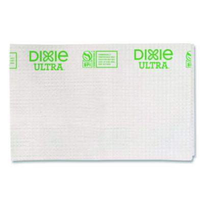 Dixie® Dine-A-Cloth FLAX Foodservice Wipers, 1-Ply, 12.75 x 21, White, 144/Box