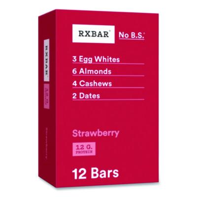 RXBAR® Gluten-Free Strawberry Protein Bar, 1.83 oz Bar, 12/Box