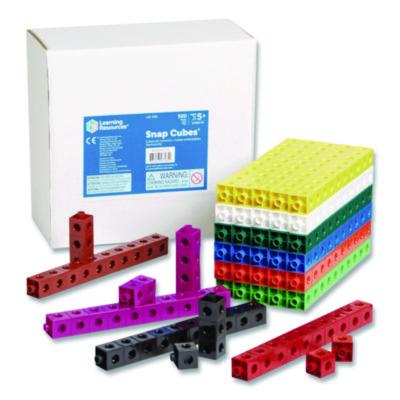 Learning Resources® Snap Cubes, Grades K to 2, 500 Pieces
