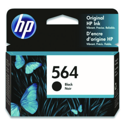 HP 564 Black Original Ink Cartridge CB316WN#140