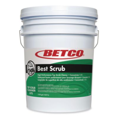 Betco® Daily Scrub SC Floor Cleaner, 5 gal Pail