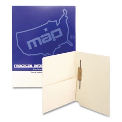 End+Tab+Fastener+Pocket+Folder%2c+1+Fastener%2c+Letter+Size%2c+Manila+Exterior%2c+50%2fBox