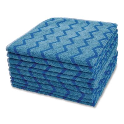 HYGEN+Microfiber+Cleaning+Cloths+16+x+16+Blue+12%2fCarton+FGQ62000BL00