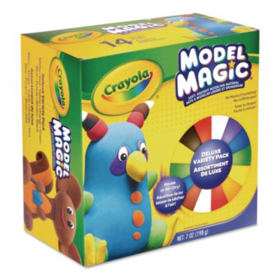 Crayola® Model Magic Modeling Compound, Deluxe Variety Pack, Assorted Colors, 0.5 oz Pack, 14 Packs