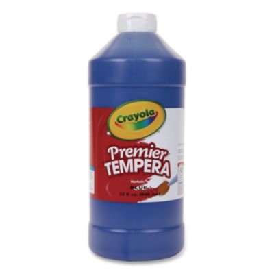 Premier Tempera Paint 32 oz Bottle Blue 541232042