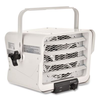 Global Industrial® Unit Heater, Horizontal Downflow, Multi-Watt, 5,000 W, 18.31 x 14.75 x 17.5, Gray