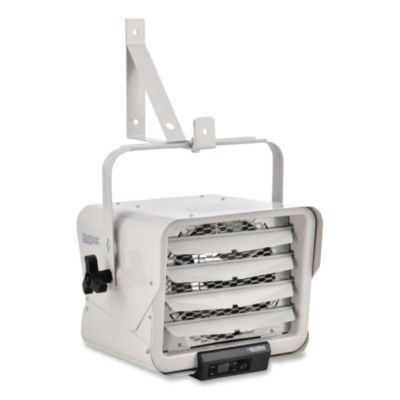 Global Industrial® Unit Heater Horizontal Downflow with Remote, 7,500 W, 14.68 x 15 x 12.5, White