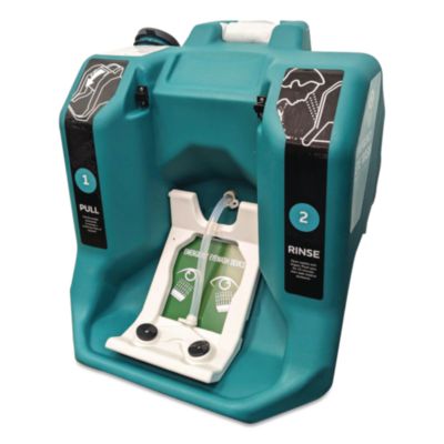 NeutraFlush® Gravity Fed Eyewash Station, 16 gal