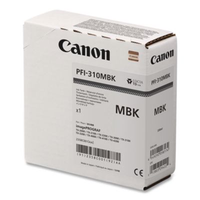 Canon® 2358C001 (PFI-310) Lucia Ink, Matte Black