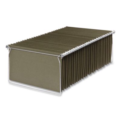 Pendaflex® Hanging File Frame, Legal Size, 18" to 27" Long, Gray, 2/Pack