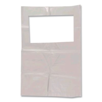 HOSPECO® Scensibles Universal Receptable Liner Bags with 7.5" Wrap-Around Mounting Strap, 12.5" x 23", White, 500/Carton