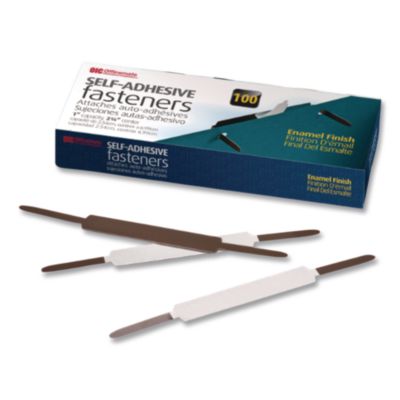 Officemate+Self-Adhesive+Two-Prong+Fastener+Folder+Brown+100%2fBox+OIC99876