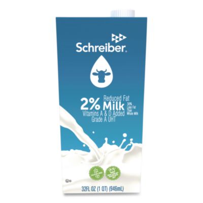 Natrel® 2% Milk, 32 oz, 12/Carton