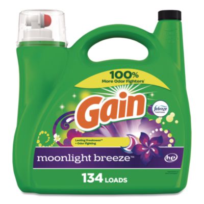 Liquid Laundry Detergent HE Compatible Moonlight Breeze 194 oz Bottle 19112