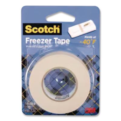 Freezer Tape 1.5" Core 0.75" x 1000" Tan 178