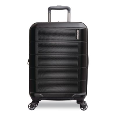 AMERICAN TOURISTER Stratum 2.0 Hardside Spinner Suitcase Stratum 2.0 Hardside Spinner Suitcase, 15 x 9.5 x 22, Jet Black