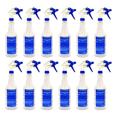 Atmosphere Empty Spray Bottle Empty Spray Bottle, 32 oz, Clear, 12/Carton