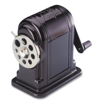 X-ACTO® Ranger 55 Classroom Manual Pencil Sharpener, Manually-Powered, 3.25 x 6 x 5.5, Black, 6/Carton