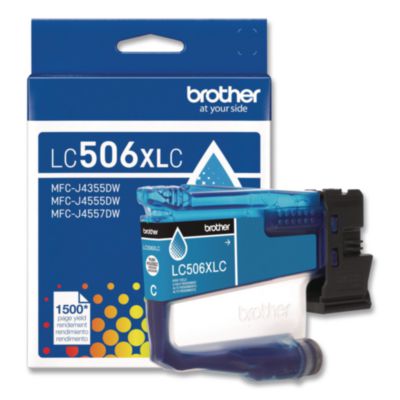 Brother+LC506+INKvestment+High-Yield+Ink+1500+Page-Yield+Cyan