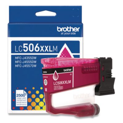 LC506+INKvestment+Super+High-Yield+Ink+2500+Page-Yield+Magenta+LC506XXLMS