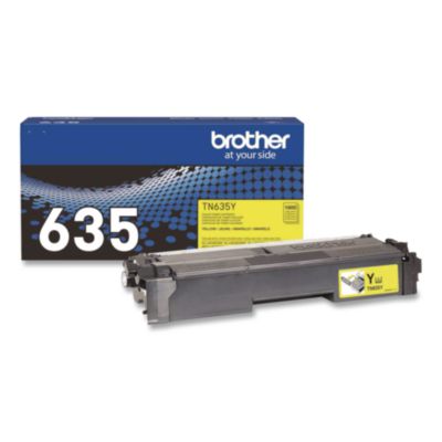 TN635 Toner 1800 Page-Yield Yellow TN635Y