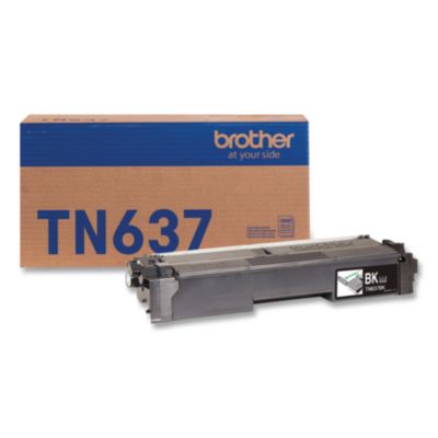 TN637 Ultra High-Yield Toner 10000 Page-Yield Black TN637BK