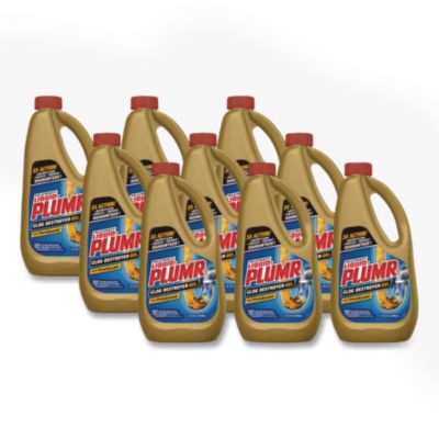Liquid Plumr® Pro-Strength Full Clog Destroyer Plus PipeGuard, 32 oz Bottle, 9/Carton