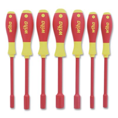 Wiha® 7-Piece Insulated SoftFinish Metric Nut Driver Set