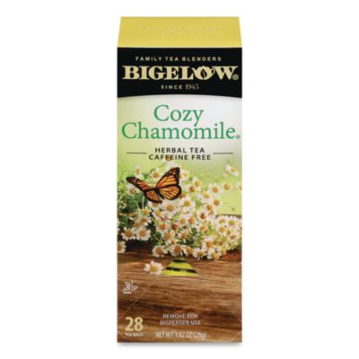 Bigelow Tea Single Flavor Tea Cozy Chamomile 28 Bags/Box RCB10401