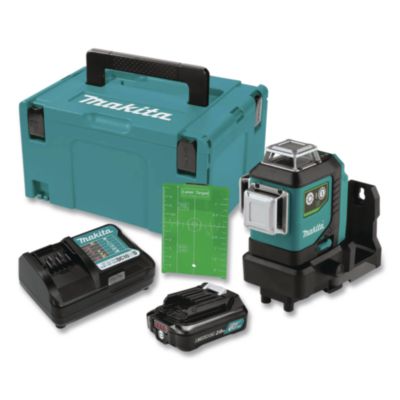Makita 12V max CXT Lithium-Ion Self-Leveling Cordless Three-Plane Laser Kit 12V max CXT Lithium-Ion Self-Leveling Cordless Three-Plane Laser Kit