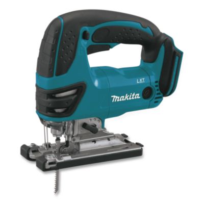 Makita 18V LXT Brushed Lithium-Ion Cordless Jig Saw 18V LXT Brushed Lithium-Ion Cordless Jig Saw, 2,600 SPM, 0 to +45 Degree Bevel Range