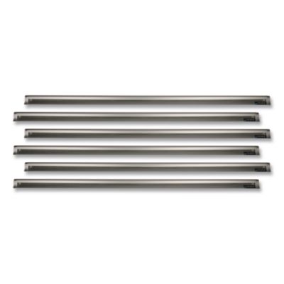 San Jamar® Check Rack, 48 x 0.75 x 2, Silver, 6/Carton