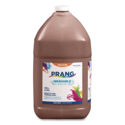 Washable Paint Brown 1 gal Bottle X10608