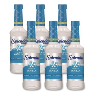 Splenda® Sugar-Free Coffee Syrup, French Vanilla, 25.4 oz Bottle, 6/Carton