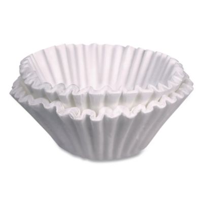 BUNN® Coffee Filters, 12 Cup Size, Flat Bottom, 500/Bag, 2 Bags/Carton