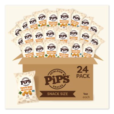 Pip's Heirloom Snacks™ Real Cheddar Cheese Balls Real Cheddar Cheese Balls, 1 oz Bag, 24/Carton